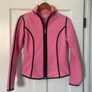Marker for Gorsuch polartec neon pink ski fleece zip up